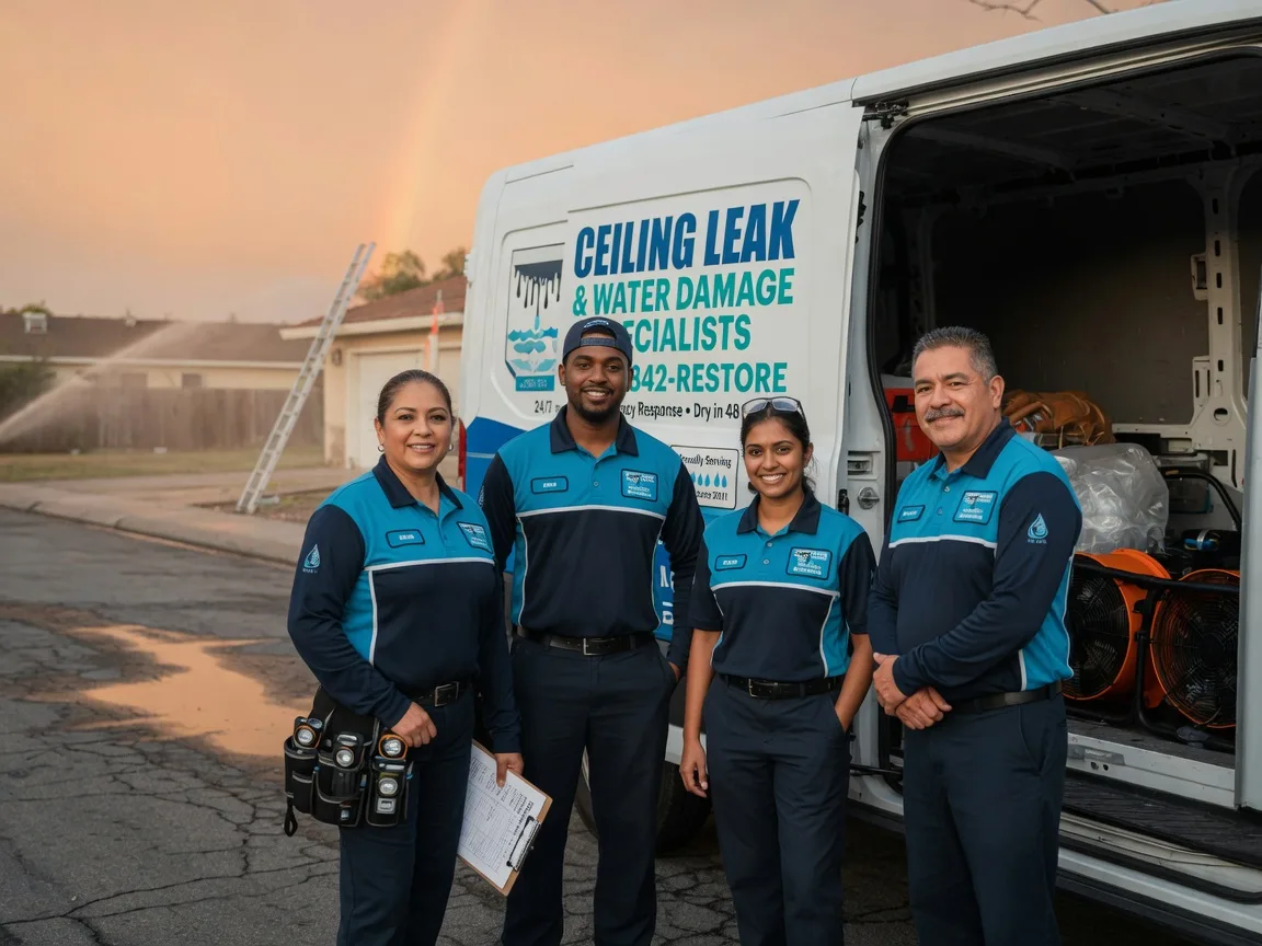 Ceiling Leak Cleanup company in Stroh, IN